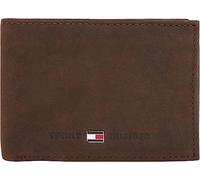 Tommy Hilfiger Hombre Cartera Johnson Mini Pequeña, Marrón (Brown), Talla Única