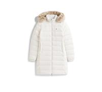 TOMMY JEANS Abrigo acolchado crema | XS
