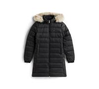 Tommy Jeans Abrigo de invierno 'ESSENTIAL' beige moteado / negro XL beige moteado / negro