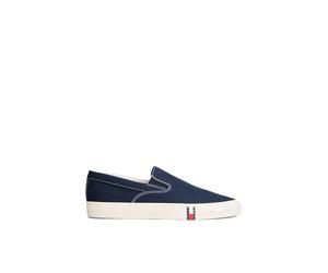 Tommy Jeans Archive Vulc. Y2k Slip on Em0em01675, Parte Superior Baja Hombre, Blue (Dark Night Navy), 45 EU