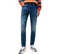 Tommy Jeans Austin Slim Tprd Ai0255 Dm0dm21891 Pantalones, Mezclilla (Denim Dark), 28W / 30L para Hombre