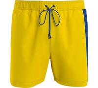Tommy Jeans Bañador Hombre Medium Drawstring Pernera media, Amarillo, L