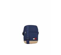 Tommy Jeans Bolso bandolera Hombre Daily Squared Reporter con logotipo, Azul (Velvet Blue), Talla Única