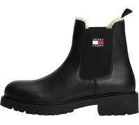 Tommy Jeans Bota Chelsea Hombre Leather Boot con Logotipo