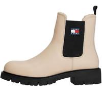 Tommy Jeans Bota Chelsea Hombre Leather Boot con Logotipo