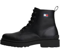 Tommy Jeans Botines de media caña Hombre Lace Up Rubberized de piel