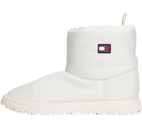 Tommy Jeans Botines de media caña Mujer con forro interior, Marfil (Ivory), 40