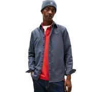 Tommy Jeans Camisa Hombre Oxford Camisa Informal, Azul (Dark Night Navy), XXL