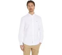 Tommy Jeans Camisa Hombre Regular Oxford Shirt Camisa informal, Weiß (Blanco), M