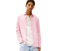 Tommy Jeans Camisa Hombre TJM Slim Manga Larga, Rosa (Mystic Pink), S