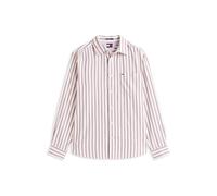 Tommy Jeans Camisa lavanda / borgoña / blanco natural L lavanda / borgoña / blanco natural