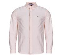 Tommy Jeans Camisa manga larga TJM REG OXFORD SHIRT EXT in Rosa EU S