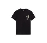 Tommy Jeans Tjm Reg City Sign Ss S Negro