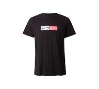 Tommy Jeans Camiseta azul oscuro / rojo sangre / negro / blanco, Talla L