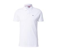 Tommy Jeans Tjm Slim Placket Polo Dm0dm15370 Polos de Manga Corta, Blanco (White), XS Hombre