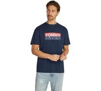 Tommy Jeans Camiseta de Manga Corta Hombre Regular Fit con Cuello Redondo