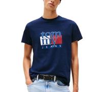 Tommy Jeans Tjm Slim Rwb Flag Te DM0DM21977 L Azul