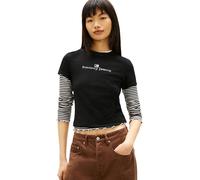 Tommy Jeans Camiseta de corte slim de manga corta DW0DW22273-BDS L