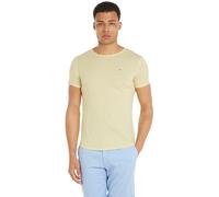 Tommy Jeans Camiseta de Manga Corta para Hombre TJM Slim Slim Fit, Amarillo (Lemon Zest), 3XL