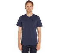 Tommy Jeans Camiseta de manga corta TJM Original Slim Fit, Azul (Black Iris), M