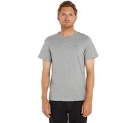 Tommy Jeans Camiseta de manga corta TJM Original Slim Fit, Gris (Light Grey Heather), XXL
