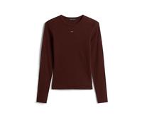 TOMMY JEANS Camiseta de manga larga marrón | L