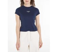 Tommy Jeans Camiseta de mujer entallada de manga corta. Azul marino 38/M