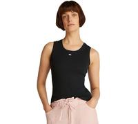 Tommy Jeans Top 'Essential' negro, Talla S