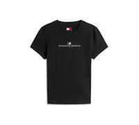 Tommy Jeans Camiseta 'ESS' negro / blanco XXS negro / blanco