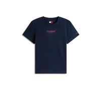 Tommy Jeans Camiseta 'ESSENTIAL' navy / rojo vivo XS navy / rojo vivo