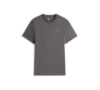 Tommy Jeans Camiseta TJM Slim Linear Chest tee EXT DM0DM21780 S/S para Hombre, Gris (Negro Lavado), M, Gris (Washed Black), M