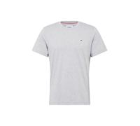 Tommy Jeans Hombre Camiseta Manga Corta TJM Classic Cuello Redondo, Gris (Light Grey Heather), S