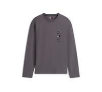 Tommy Jeans Camiseta gris oscuro / negro / offwhite M gris oscuro / negro / offwhite