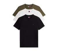 Tommy Jeans Camiseta oliva / negro / blanco M oliva / negro / blanco