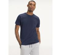TOMMY JEANS Camiseta Original de punto con cuello redondo. Color navy