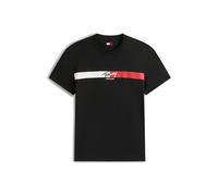 Tommy Jeans Camiseta rojo / negro / blanco XL rojo / negro / blanco