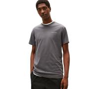 Tommy Jeans Camiseta TJM Slim Linear Chest tee EXT DM0DM21780 S/S para Hombre, Gris (Negro Lavado), M, Gris (Washed Black), M
