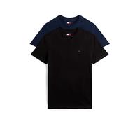 Tommy Jeans Camiseta 'Tommy Flag Extra Slim T' navy / rojo / negro / blanco S navy / rojo / negro / blanco