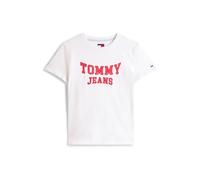 Tommy Jeans Camiseta 'VARSITY' rojo / blanco S rojo / blanco