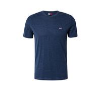 TOMMY JEANS Camiseta slim jaspeada de cuello redondo. Color Azul Oscuro