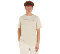 Tommy Jeans Camisetas S/S para Hombre, Papel de periódico, XL