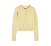 Tommy Jeans Cárdigan 'Essential' amarillo claro S EUR