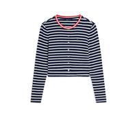 Tommy Jeans Cárdigan 'Slim' navy / rojo / blanco XS-S EUR