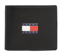 Tommy Jeans Cartera TJM Heritage Leather CC&Coin (Black)