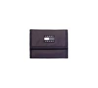 Tommy Jeans - Cartera trifold hombre con cierre de velcro, Negro , one_size, Contemporáneo