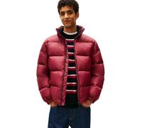 Tommy Jeans Cazadora acolchada Hombre Essential Down Jacket cálida, Rojo (Red Wine), XS