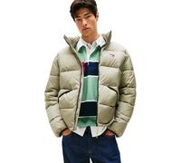 Tommy Jeans Cazadora acolchada Hombre Vail con cuello alto, Verde (Utility Sage), L