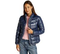 Tommy Jeans Cazadora acolchada Mujer Essential Tape brilante, Azul (Dark Night Navy), XL