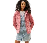 Tommy Jeans Cazadora acolchada Mujer Hooded con cremallera, Rosa (Tahiti Berry), XXS