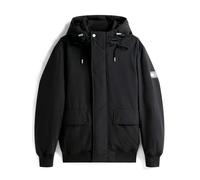 Tommy Jeans Cazadora bomber Hombre City Ready con capucha, Negro (Black), M